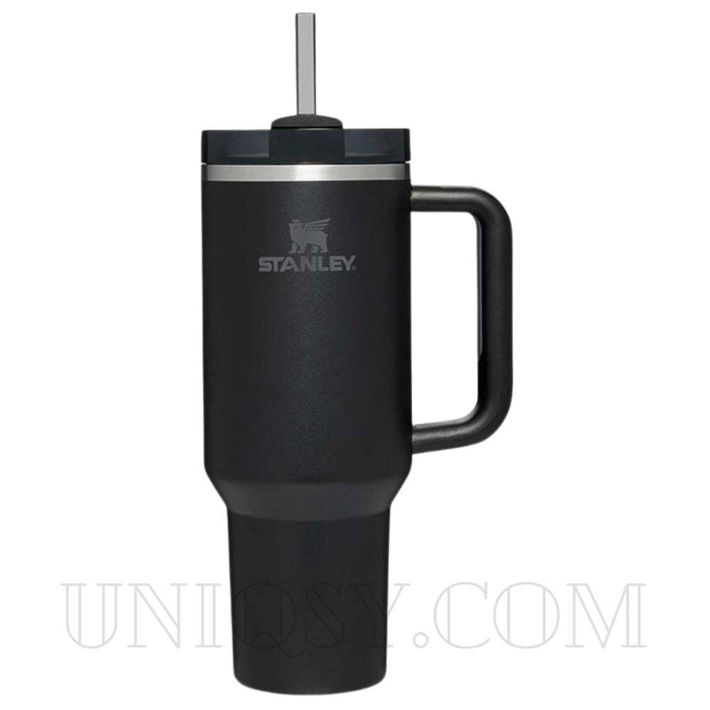 Stanley 40 OZ Tumbler with Handle and Straw Lid - Stainless Steel